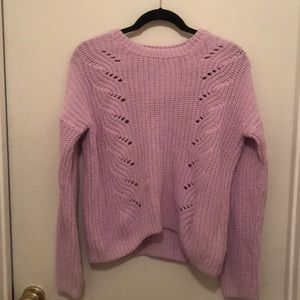Gap Women's Knitted Sweater in Lilac (Size-Medium)